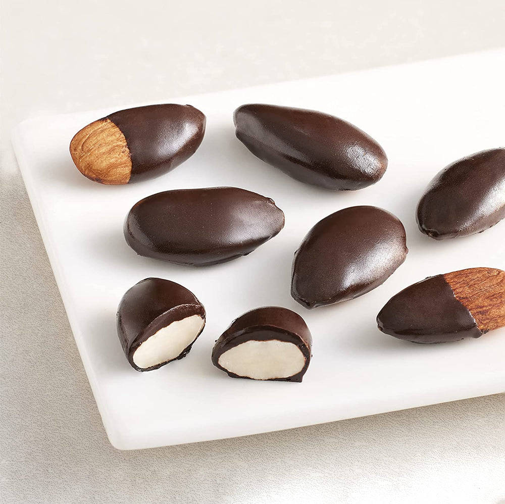 
            
                Load image into Gallery viewer, Skinny Dipped Almonds Dark Chocolate Low Sugar - Kerala Delivery - BOGO2
            
        