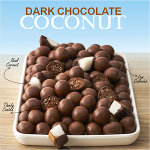 Chocobles Skinny Dipped Coconut Dark Chocolate(Buy 1 Get 1 Offer, Code:B1G1)