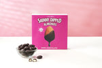 Chocobles - Skinny Dipped Almonds Dark Chocolate -(Buy 1 Get 1 Offer, Code:B1G1)