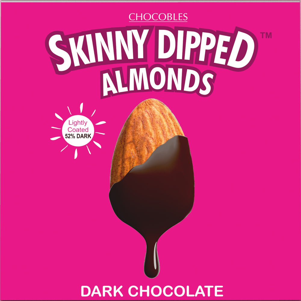SKINNYDIPPED ALMONDS Dark Chocolate 250gms Wholesale (Billing only)