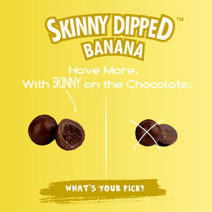 Chocobles - Skinny Dipped Banana Dark Chocolate Low Calories - Chennai Delivery