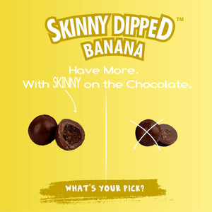 Chocobles - Skinny Dipped Banana Dark Chocolate Low Calories - Kerala Delivery