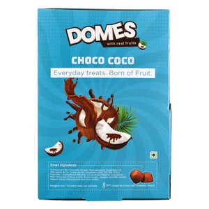 Chocobles Domes | Light Chocolatey Treats | Choco Coco 50pcs -  525gms (Pack of 2)